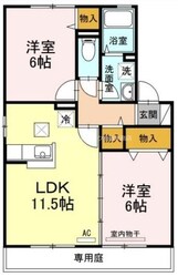 パミドール・ルーチェ　Ｂ棟の物件間取画像